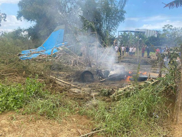 Máy bay quân sự rơi ở Quảng Nam gây tiếng nổ lớn-1