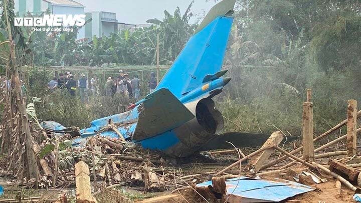 Nguyên nhân ban đầu máy bay quân sự rơi ở Quảng Nam-1