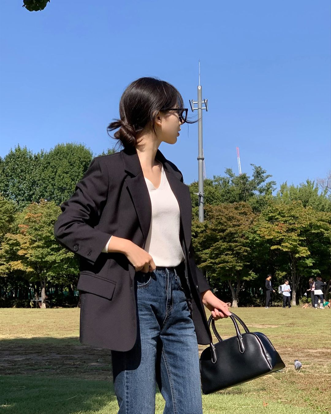 Học hội blogger những cách diện blazer đẹp trong mùa lạnh-9