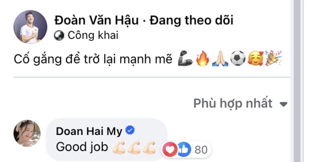 Cách Doãn Hải My động viên Đoàn Văn Hậu lúc khó khăn, ngọt ngào như thế bảo sao mà không yêu-2