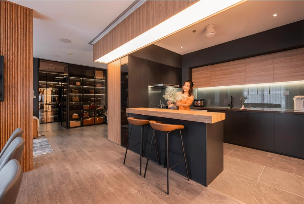 Nàng Vàng Anh đình đám giờ là Thượng uý Công an, tuổi U40 đẹp đằm thắm, ở nhà sang như khách sạn-6