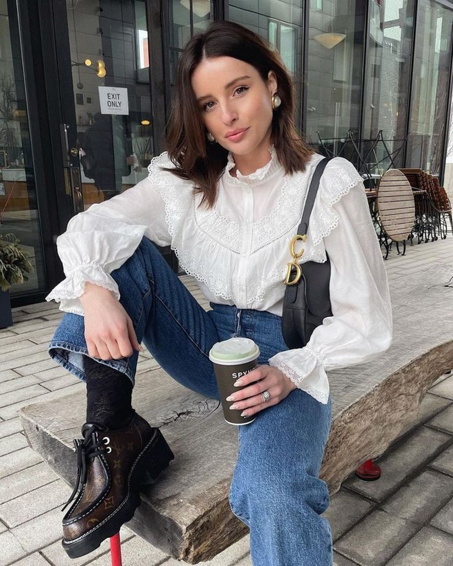 Tham khảo 5 kiểu áo sang trọng của phụ nữ Pháp để diện Tết-10