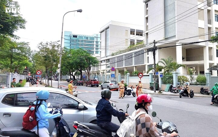 Phát hiện vật thể lạ, một trường học ở Đà Nẵng bị phong tỏa-2