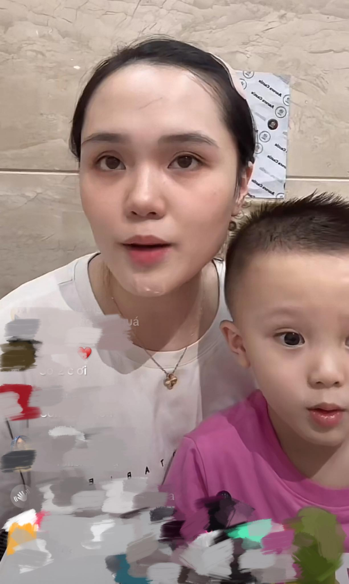Ái nữ cựu chủ tịch CLB Sài Gòn vừa bán hàng online vừa trông con, dân mạng thắc mắc Duy Mạnh đâu?-2