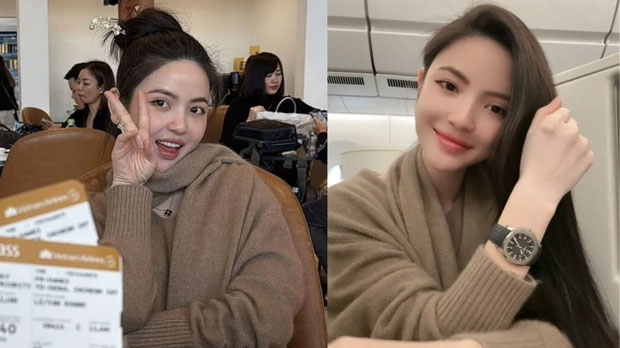 Chu Thanh Huyền lộ nhan sắc khác biệt giữa cam thường so với chụp app, luôn mang một vật liên quan đến Quang Hải-1