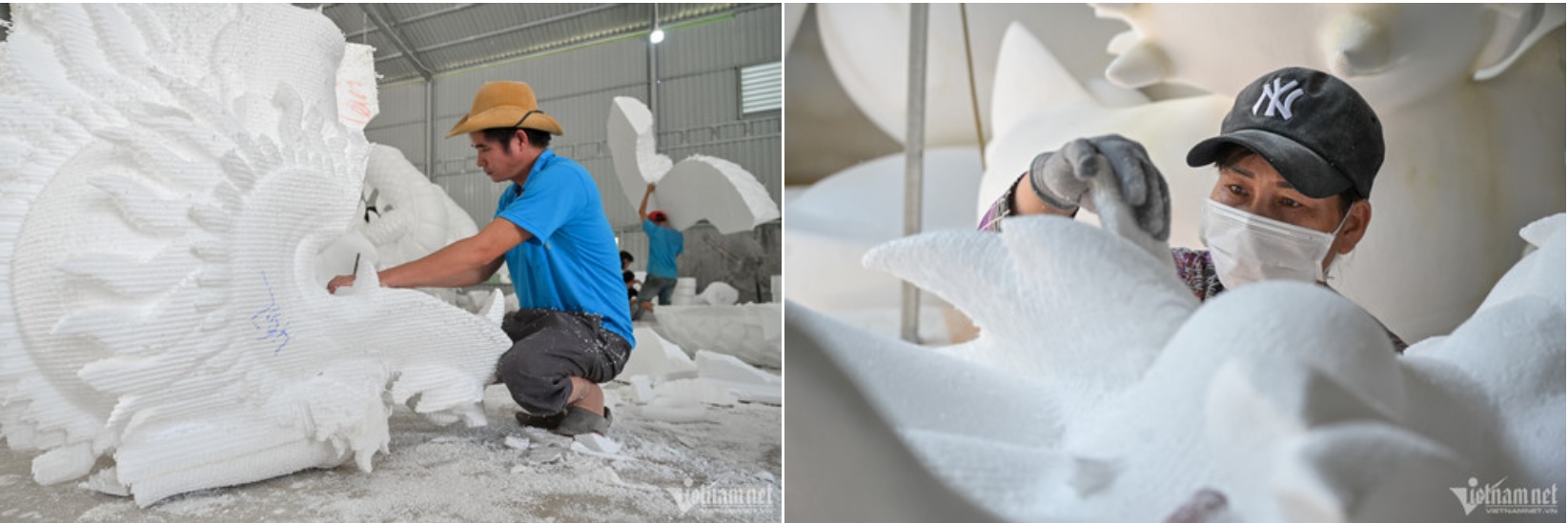 Linh vật rồng dài 40m, giá hơn 100 triệu đồng trưng Tết-5