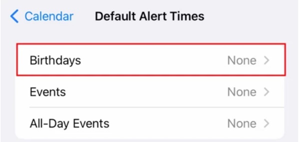 Cách cài iPhone tự động nhắc sinh nhật bạn bè-4