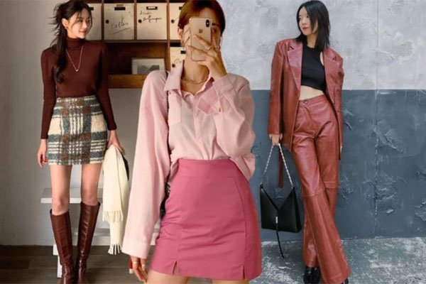 Phối đồ công sở với tông cam đào hot trend-9