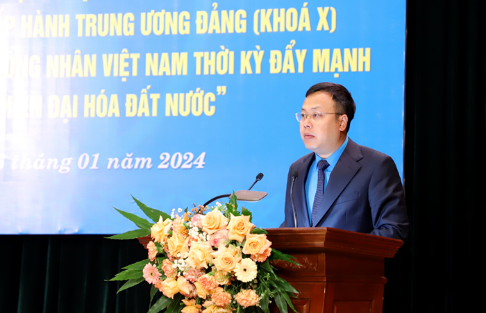 Công đoàn Thủ đô xây dựng giai cấp công nhân ngày càng lớn mạnh-2