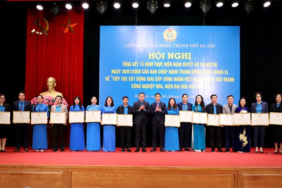 Công đoàn Thủ đô xây dựng giai cấp công nhân ngày càng lớn mạnh