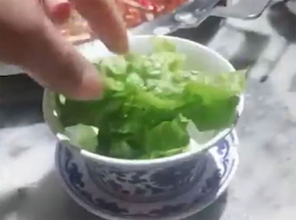 Vào nhà hàng nổi tiếng gọi lẩu, được cho đúng một cọng rau ăn kèm-1