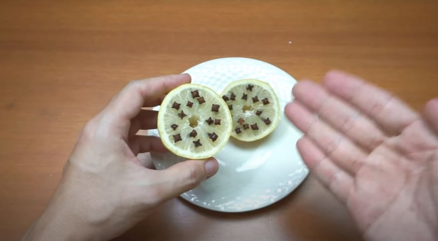 Lấy thứ này cắm vào quả chanh rồi đặt trong phòng, muỗi không dám vo vo, cả nhà yên tâm ngủ ngon-1