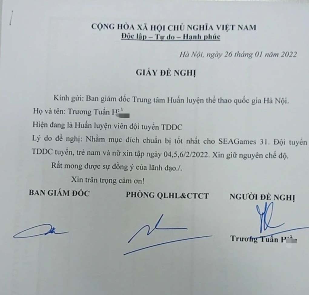 Cục TDTT chỉ đạo kiểm tra thông tin vùng tối ở đội tuyển Thể dục dụng cụ-1