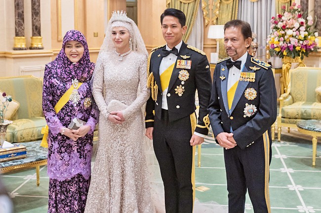 Ngày cưới xa hoa thứ 9 của Hoàng tử Brunei-1
