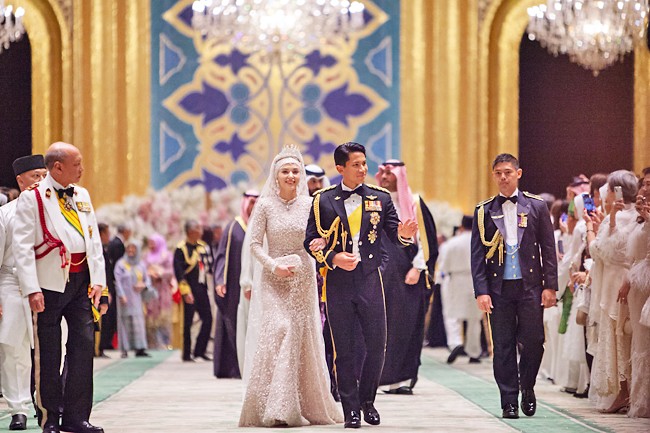 Ngày cưới xa hoa thứ 9 của Hoàng tử Brunei-2