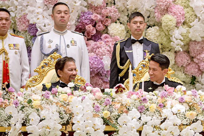 Ngày cưới xa hoa thứ 9 của Hoàng tử Brunei-4