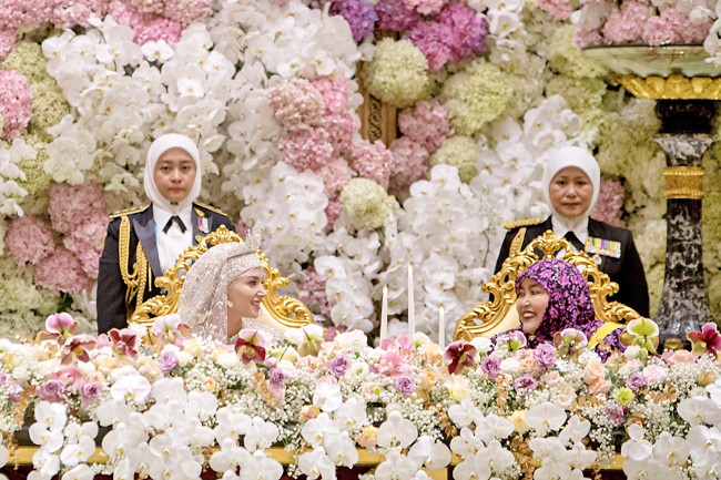 Ngày cưới xa hoa thứ 9 của Hoàng tử Brunei-5