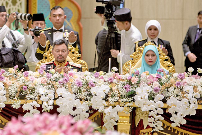Ngày cưới xa hoa thứ 9 của Hoàng tử Brunei-6