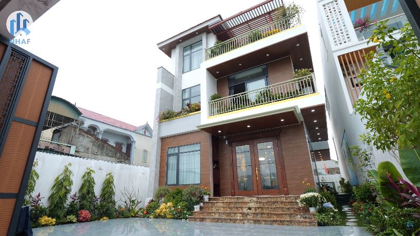 Biệt thự báo hiếu của người con Nghệ An, đi làm xa gửi hết tiền về quê xây lại nhà bố mẹ-2