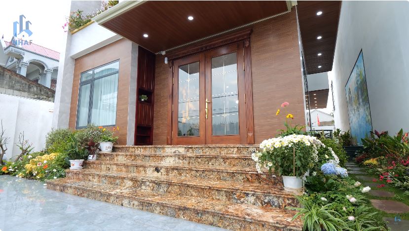 Biệt thự báo hiếu của người con Nghệ An, đi làm xa gửi hết tiền về quê xây lại nhà bố mẹ-3