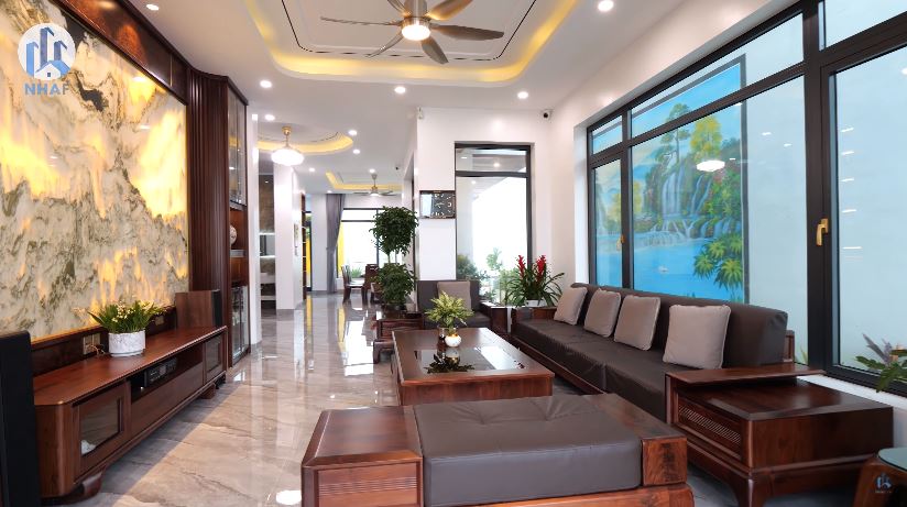 Biệt thự báo hiếu của người con Nghệ An, đi làm xa gửi hết tiền về quê xây lại nhà bố mẹ-4