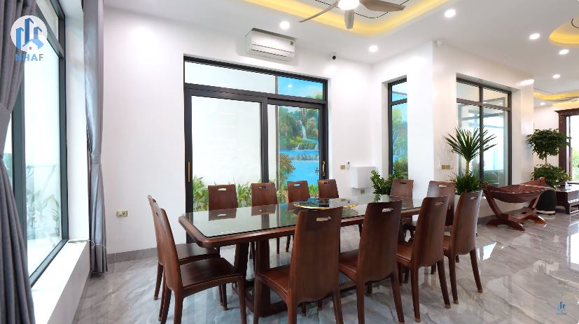 Biệt thự báo hiếu của người con Nghệ An, đi làm xa gửi hết tiền về quê xây lại nhà bố mẹ-5