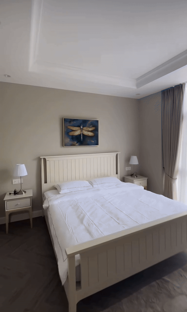 Lệ Quyên khoe toàn cảnh biệt thự mới xây xong ở Đà Lạt, gây chú ý là phòng của quý tử hào môn-8