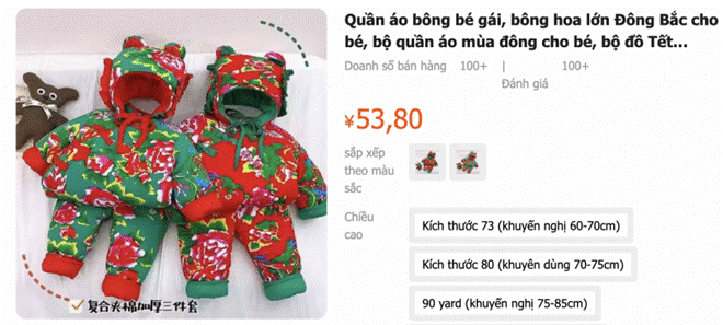 Đàm Thu Trang khoe cặp nhóc tì Suchin Sutin diện đồ Tết hot trend do bà ngoại ở Lạng Sơn tặng, giá bình dân dễ mua-7