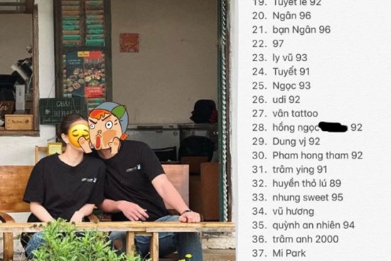 Lộ chân dung ông chồng 36 tuổi có 37 người yêu: Có chị lấy chồng nước ngoài vẫn bay về để cùng anh 