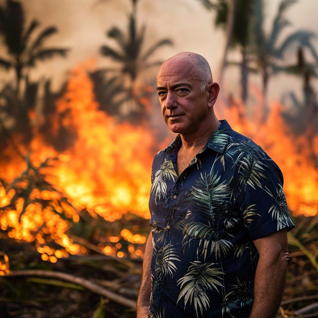 Nghi án Jeff Bezos quỵt tiền từ thiện: Cam kết quyên góp 100 triệu USD cho vụ cháy rừng Hawaii nhưng không thấy đâu, né tránh giải trình-1