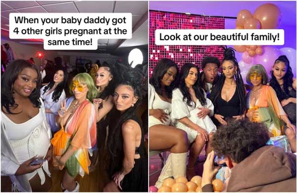 Anh chàng khiến 5 phụ nữ mang thai cùng lúc, không đánh ghen mà còn cùng tổ chức tiệc mừng em bé gây sốc-2