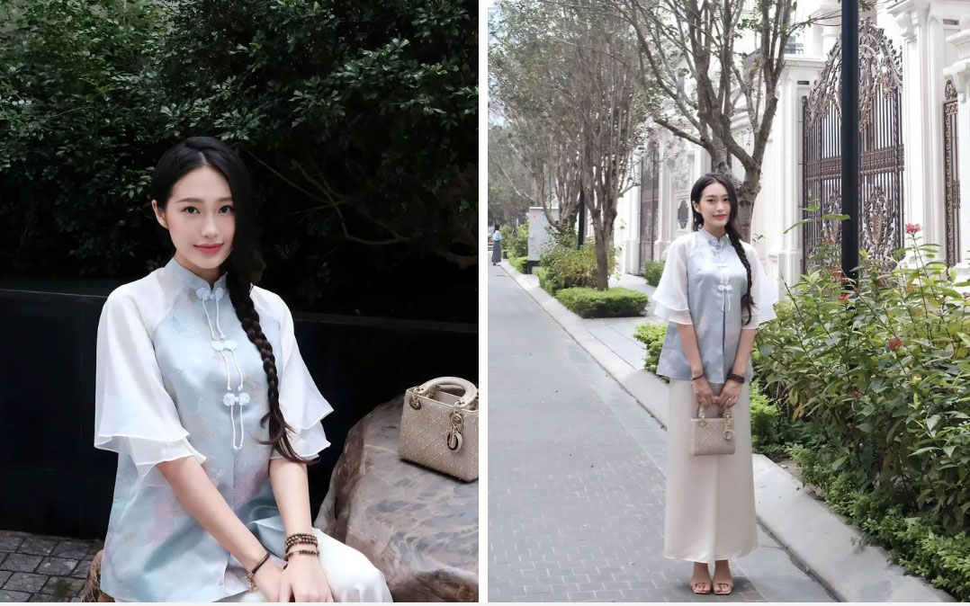 Hội bạn thân vợ cầu thủ rủ nhau diện áo dài đón Tết, Doãn Hải My ra dáng nàng dâu mới-1