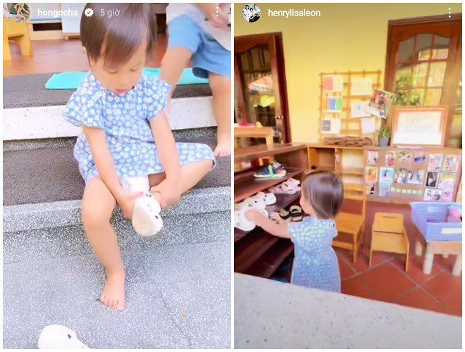 Đi họp phụ huynh cho con, Hồ Ngọc Hà sướng đến nở cả mũi, phải thốt lên: Mê Lisa quá em ơi!-4