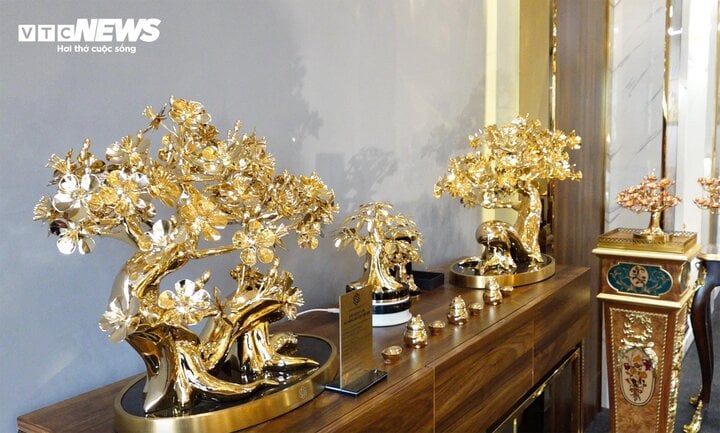 Chiêm ngưỡng cây bồ đề mạ vàng, nặng hơn 1 tấn ở TP.HCM-13