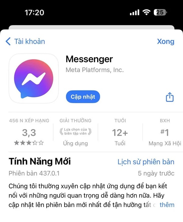 Mẹo chỉnh sửa tin nhắn đã gửi trên Messenger nhanh nhất-1