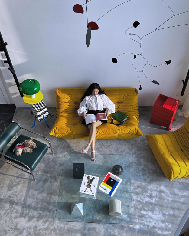 Chi tiết đặc biệt đắt đỏ trong căn duplex siêu ấn tượng của vợ chồng Cô Em Trendy Khánh Linh-7