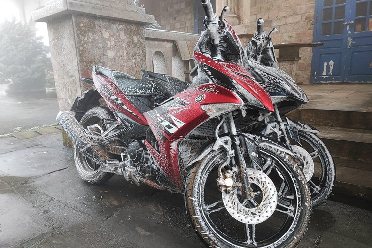 Hình ảnh băng giá phủ trắng đỉnh Mẫu Sơn trong gió rét đậm-3