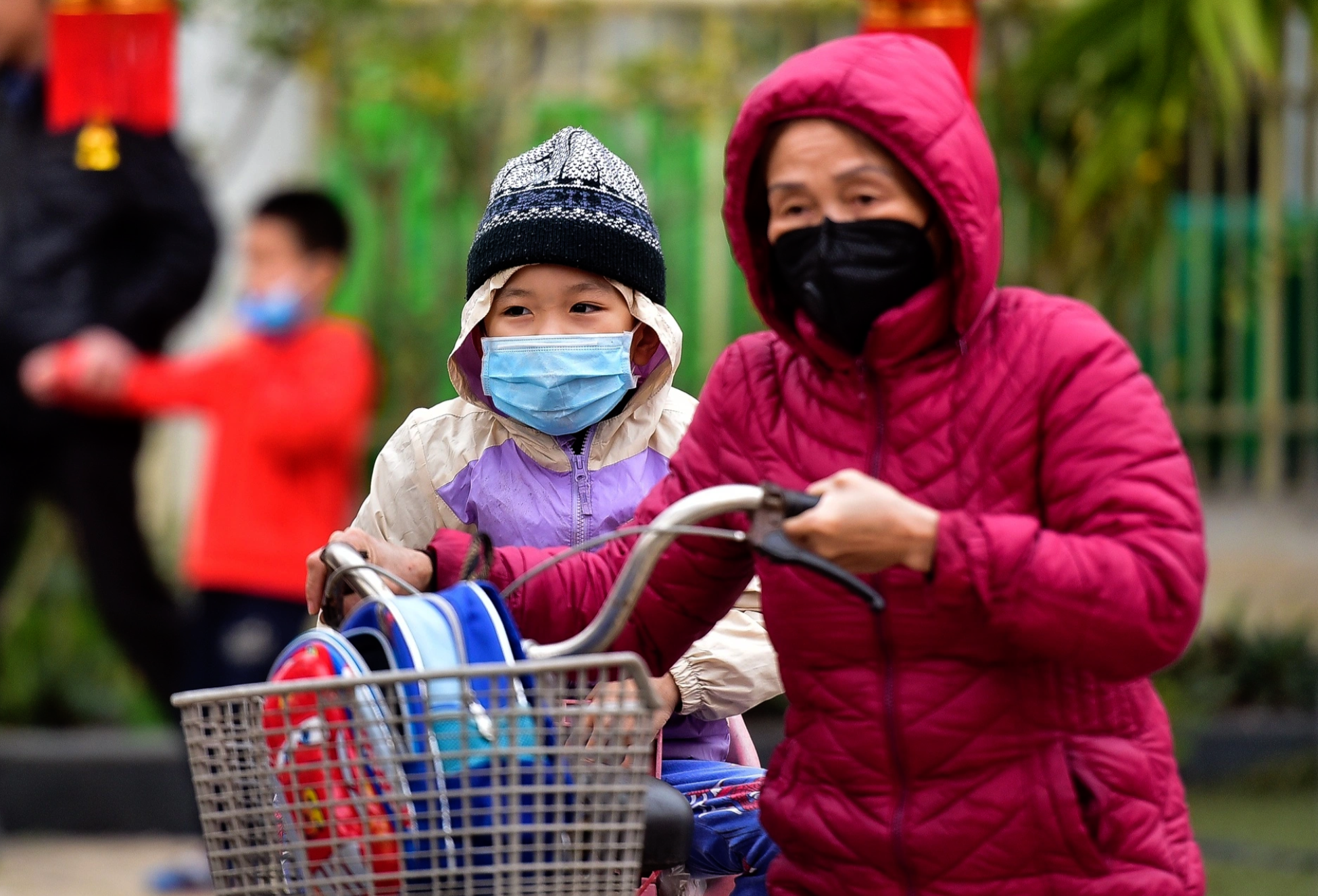 Hà Nội: Nhiều trường tiểu học, mầm non cho học sinh nghỉ học tránh rét-1