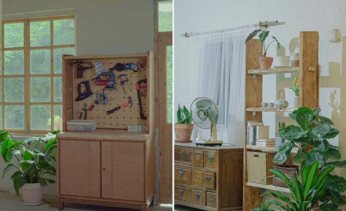 Chuồng gà bỏ hoang được nữ chủ nhân cải tạo thành không gian nhà ở chill như quán cà phê, gây sốt toàn cõi mạng-8