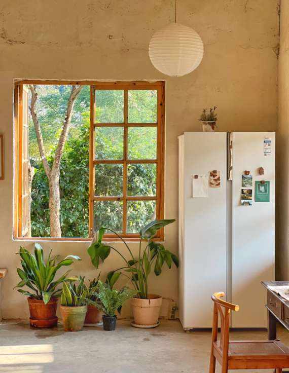 Chuồng gà bỏ hoang được nữ chủ nhân cải tạo thành không gian nhà ở chill như quán cà phê, gây sốt toàn cõi mạng-13