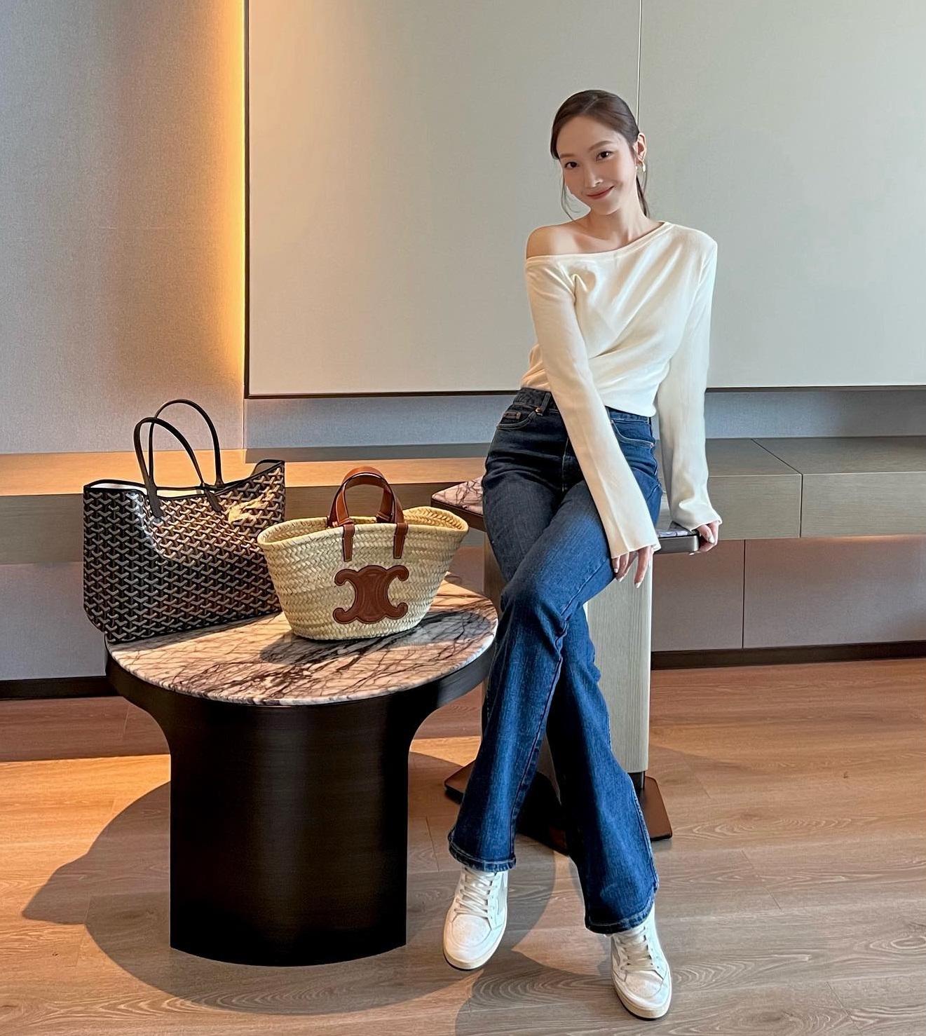 Cao thủ diện quần jeans Jessica Jung gợi ý loạt cách phối đồ không hề trùng lặp-8