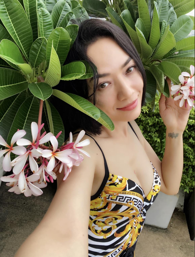 Nữ diễn viên Việt xinh đẹp 42 tuổi không kết hôn sinh con, rời showbiz sống tự tại, hướng Phật-4
