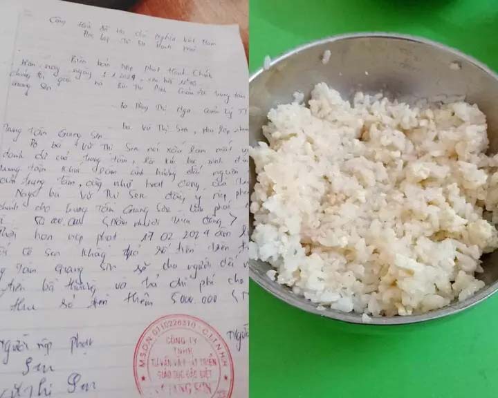 Công an xác minh vụ bị phạt 50 triệu đồng vì gửi ảnh bữa cơm cho phụ huynh-1