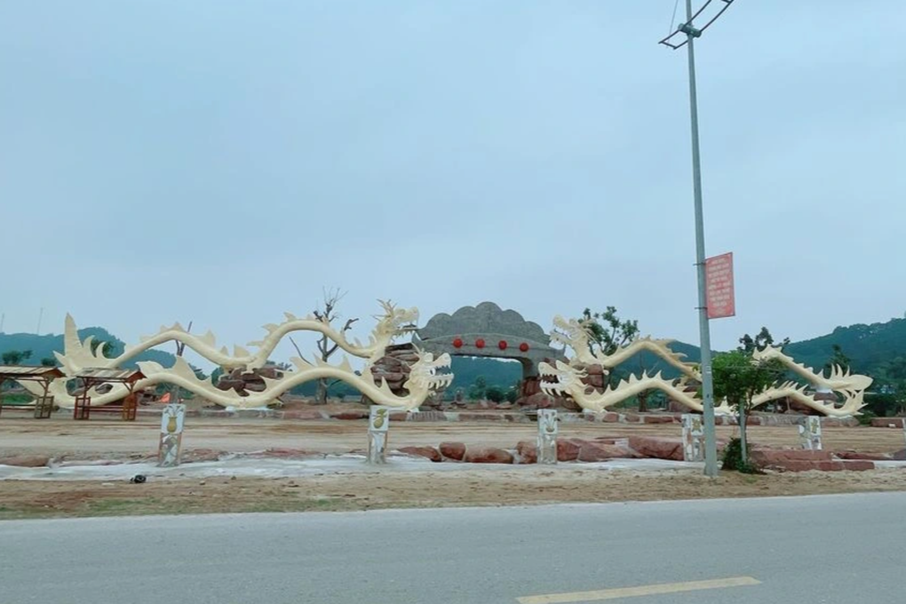 Tượng rồng giống... giun gây xôn xao ở Thanh Hóa-1