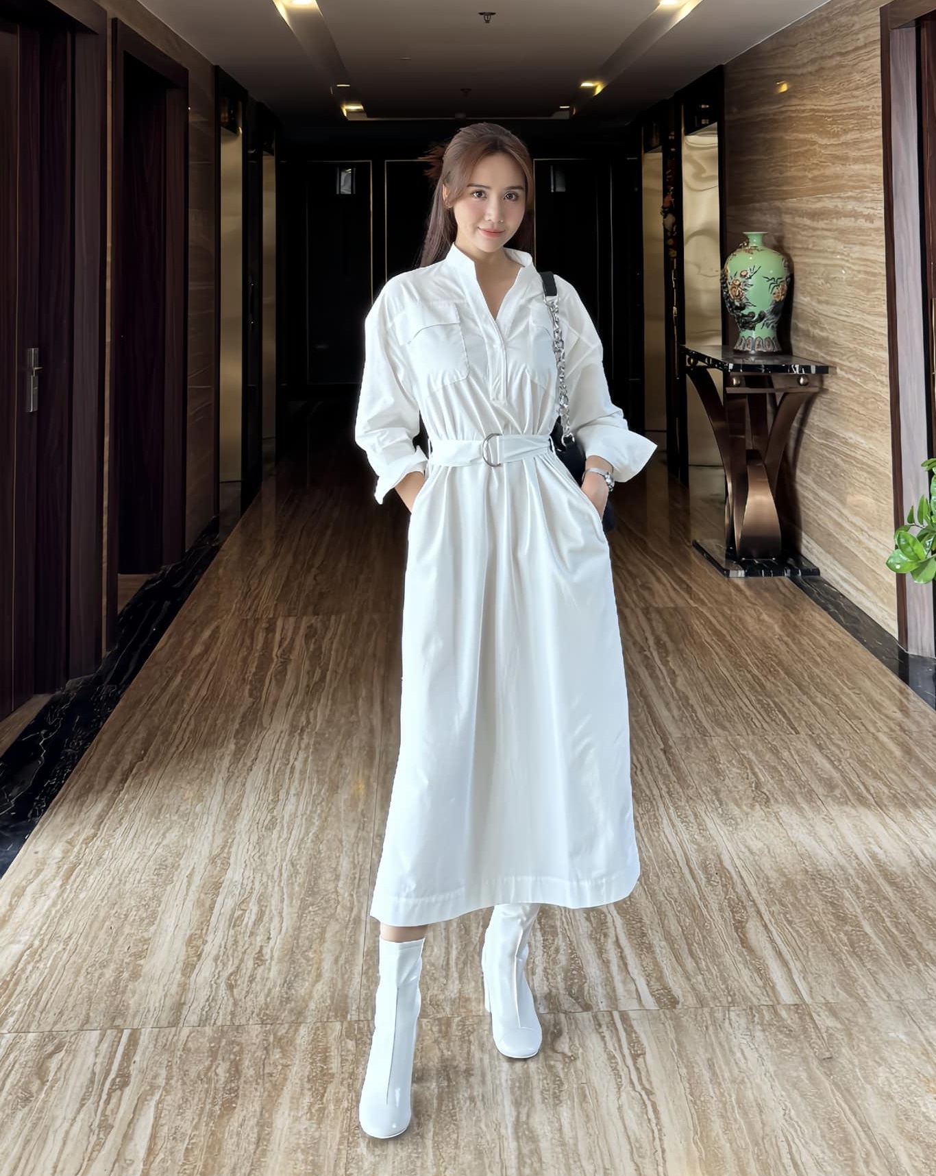 Huyền Lizzie ngày càng mặc đẹp, gợi ý 10 cách diện đồ siêu hợp dịp Tết-1