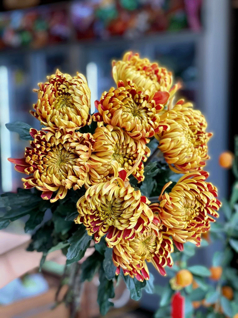 Loại hoa nào nên bày trên bàn thờ ngày Tết giúp thu hút tài lộc? Hoa cắm số chẵn hay số lẻ mới đúng?-4