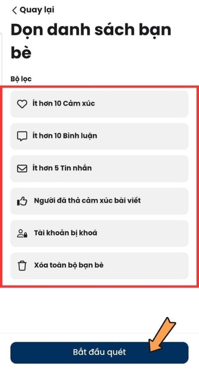 Cách xóa bạn bè ít tương tác trên Facebook cực đơn giản-2