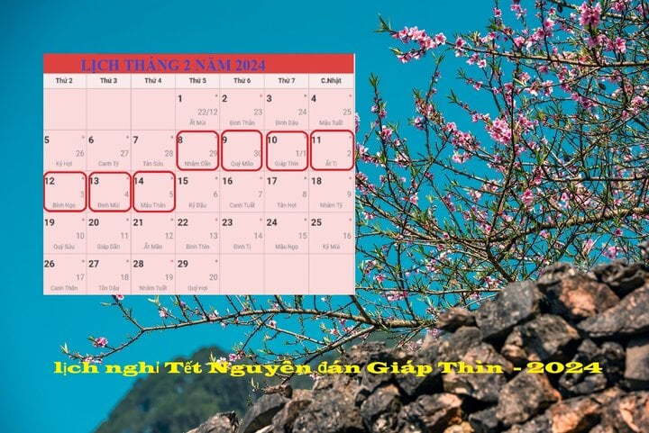 Lịch nghỉ Tết Nguyên đán Giáp Thìn 2024 và những điều người lao động cần biết-1