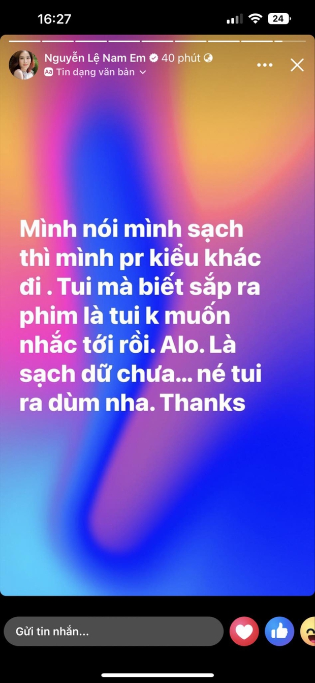 Nam Em đăng đàn hỏi sạch dữ chưa sau khi Bạch Công Khanh nhắc tên-3
