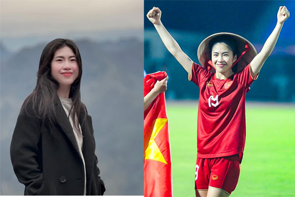 Cơn lốc đường biên Thanh Nhã gây sốt, vừa mặc váy hai dây gợi cảm giờ lại khoe vai trần quyến rũ-5